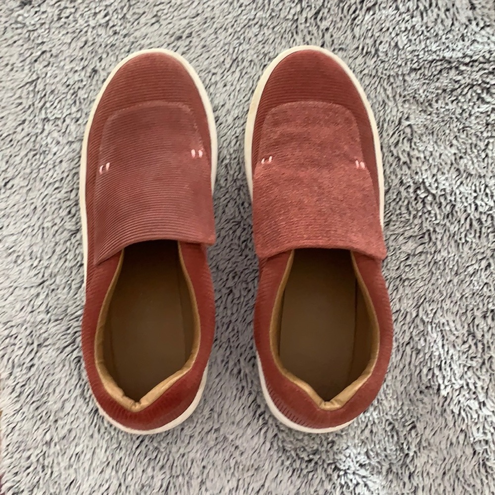 Pink sneakers